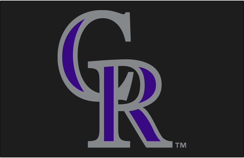 Colorado Rockies 2017-Pres Primary Dark Logo DIY iron on transfer (heat transfer)